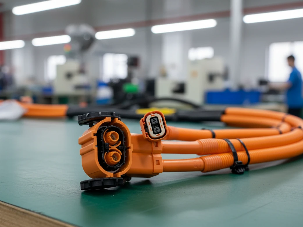 battery high voltage wire harness for EV